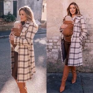 NWT Gal Meets Glam Plaid Bronwyn Coat - S